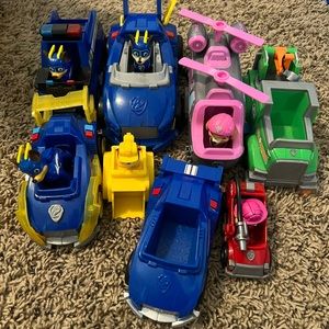 Paw Patrol Car Lot